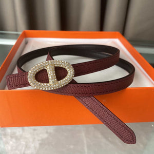 Hermes H064556CDZ2 Women's Leather Focus belt buckle & Reversible leather strap 13 mm H991008 - '--Please Select-- / 1 - View 14