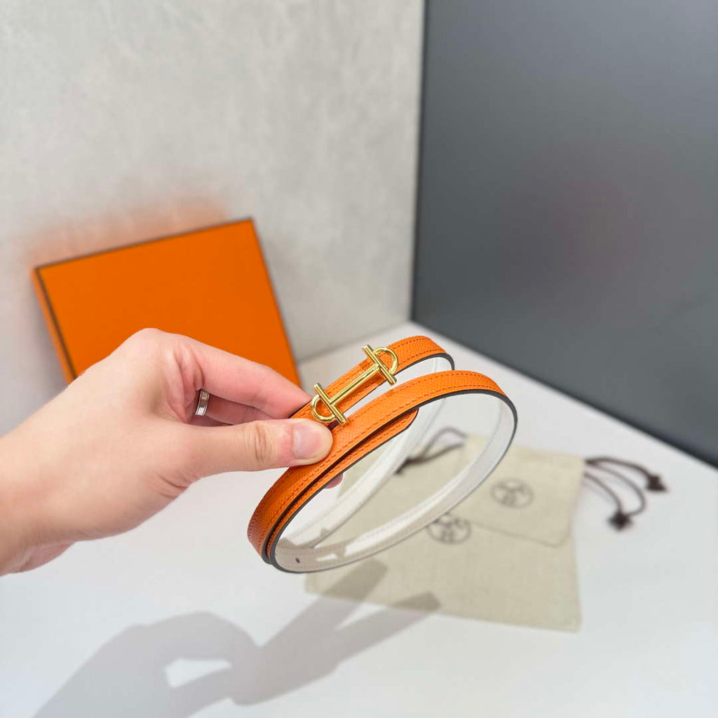 Hermes H065538CAWN065 Constance belt buckle & Reversible leather strap 13 mm H88035
