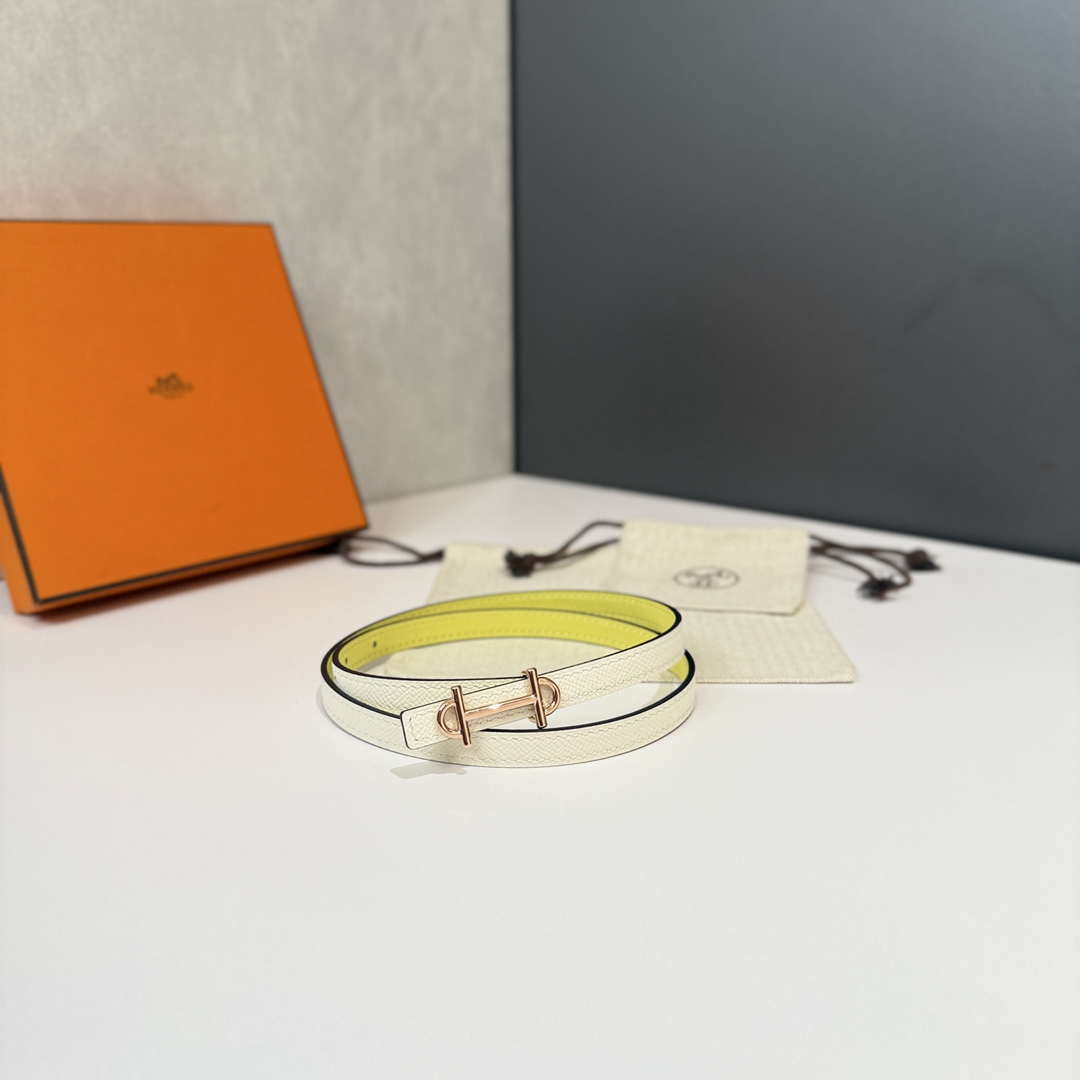 Hermes H065538CAWN065 Constance belt buckle & Reversible leather strap 13 mm H88036 - '--Please Select-- - View 1