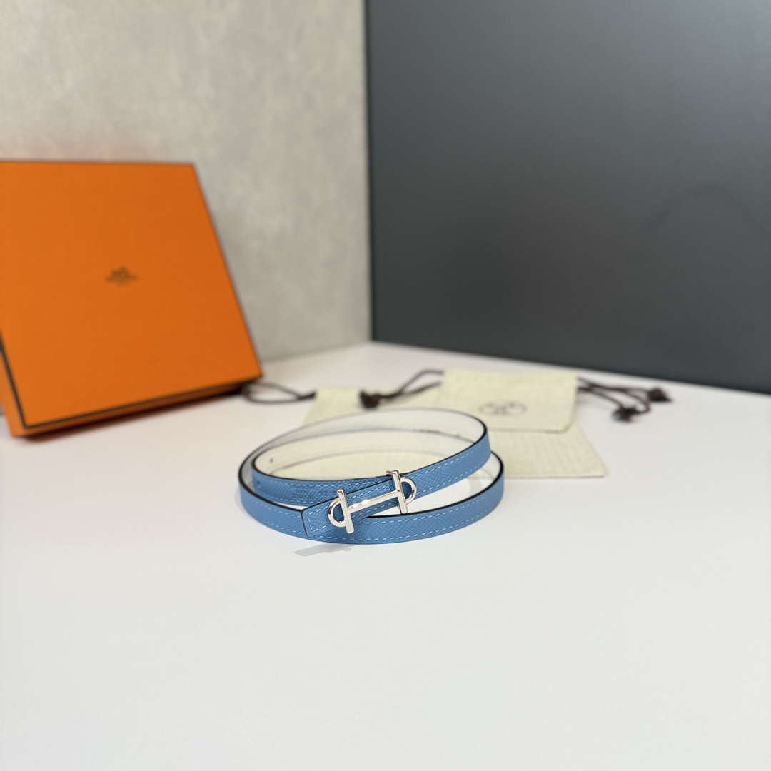 Hermes H065538CAWN065 Constance belt buckle & Reversible leather strap 13 mm H88036