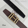 Hermes H066050CP2K H au Carre belt buckle & Reversible leather strap 38 mm H88006