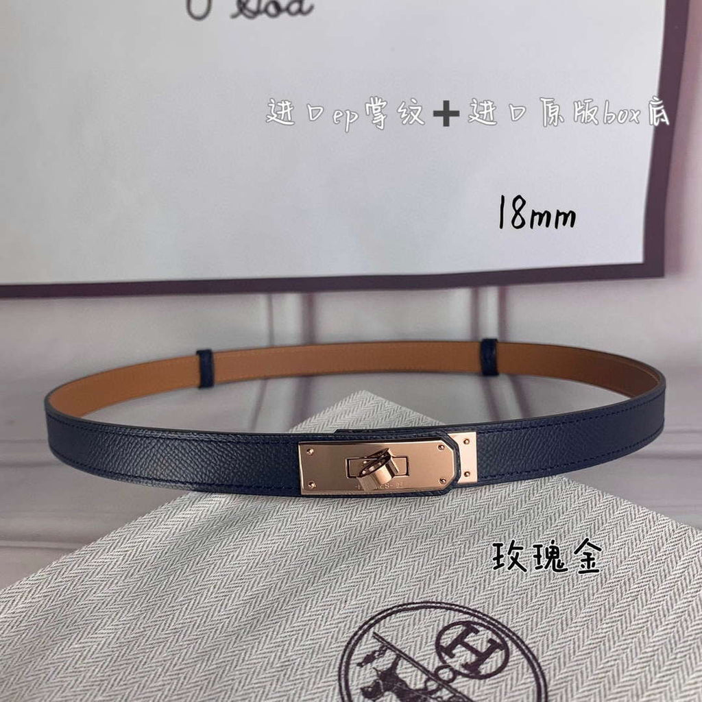 Hermes H069853CK01 Kelly 18 belt H88080