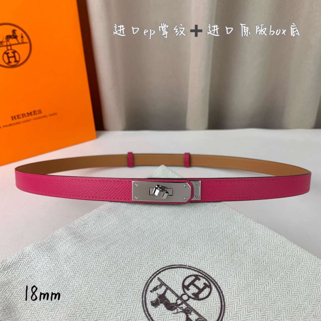 Hermes H069853CK01 Kelly 18 belt H88091