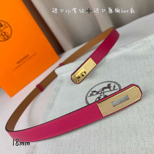 Hermes H069853CK01 Kelly 18 belt H88091 - Gold / '--Please Select-- - View 3
