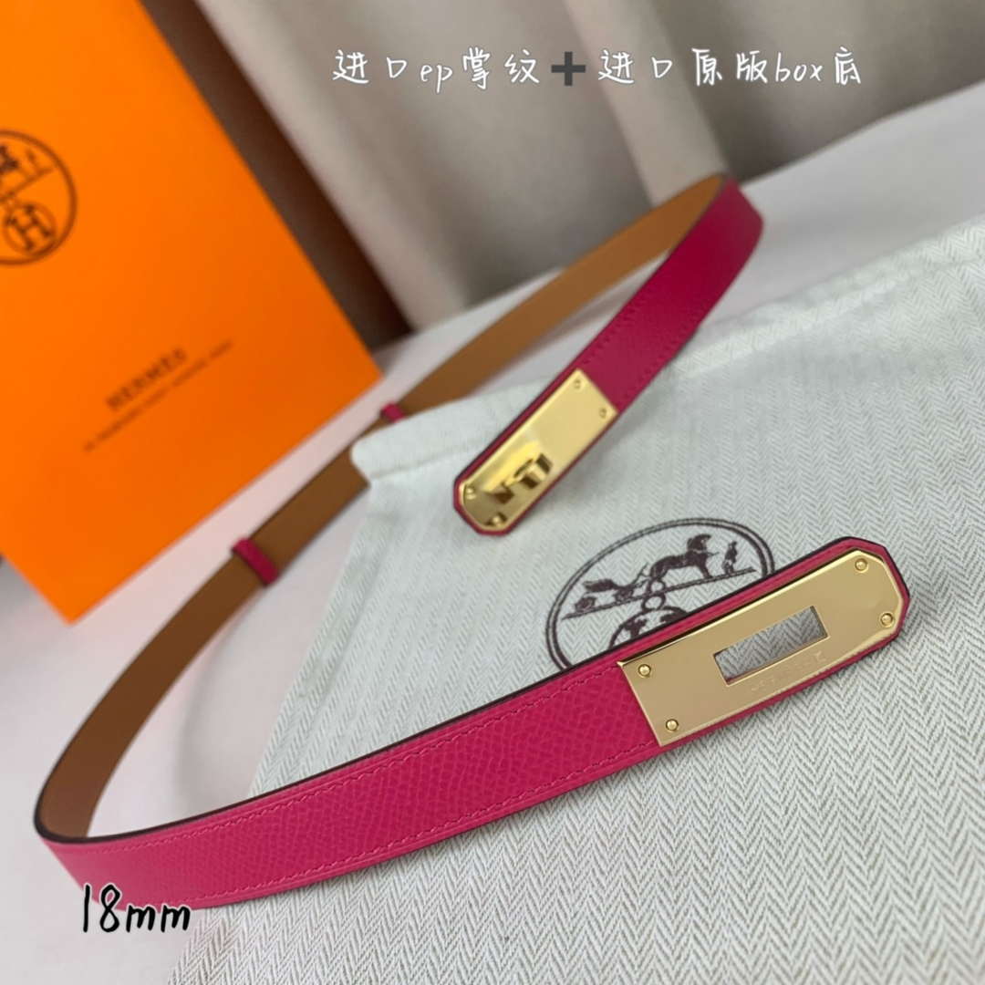Hermes H069853CK01 Kelly 18 belt H88091