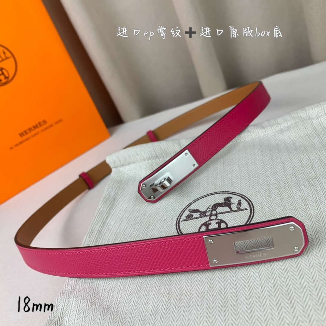 Hermes H069853CK01 Kelly 18 belt H88091