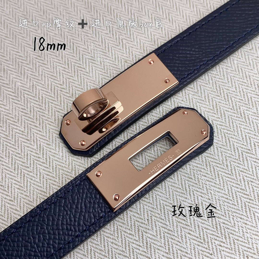 Hermes H069853CK01 Kelly 18 belt H88080