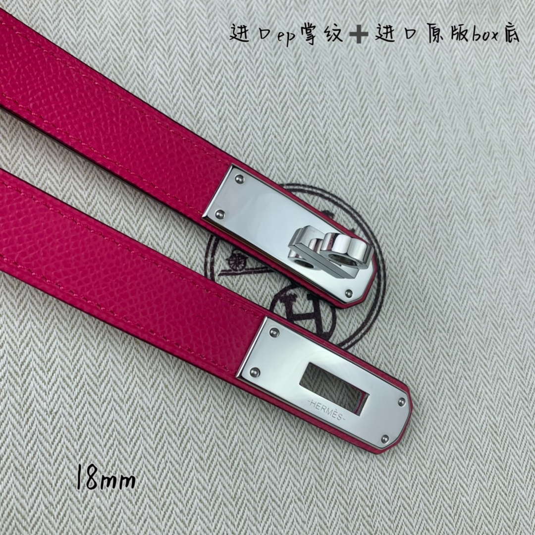 Hermes H069853CK01 Kelly 18 belt H88091