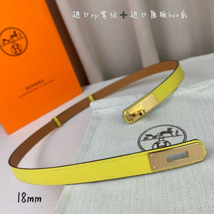 Hermes H069853CK01 Kelly 18 belt H88092 - Gold / '--Please Select-- - View 3
