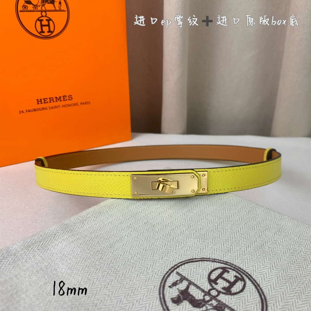 Hermes H069853CK01 Kelly 18 belt H88092