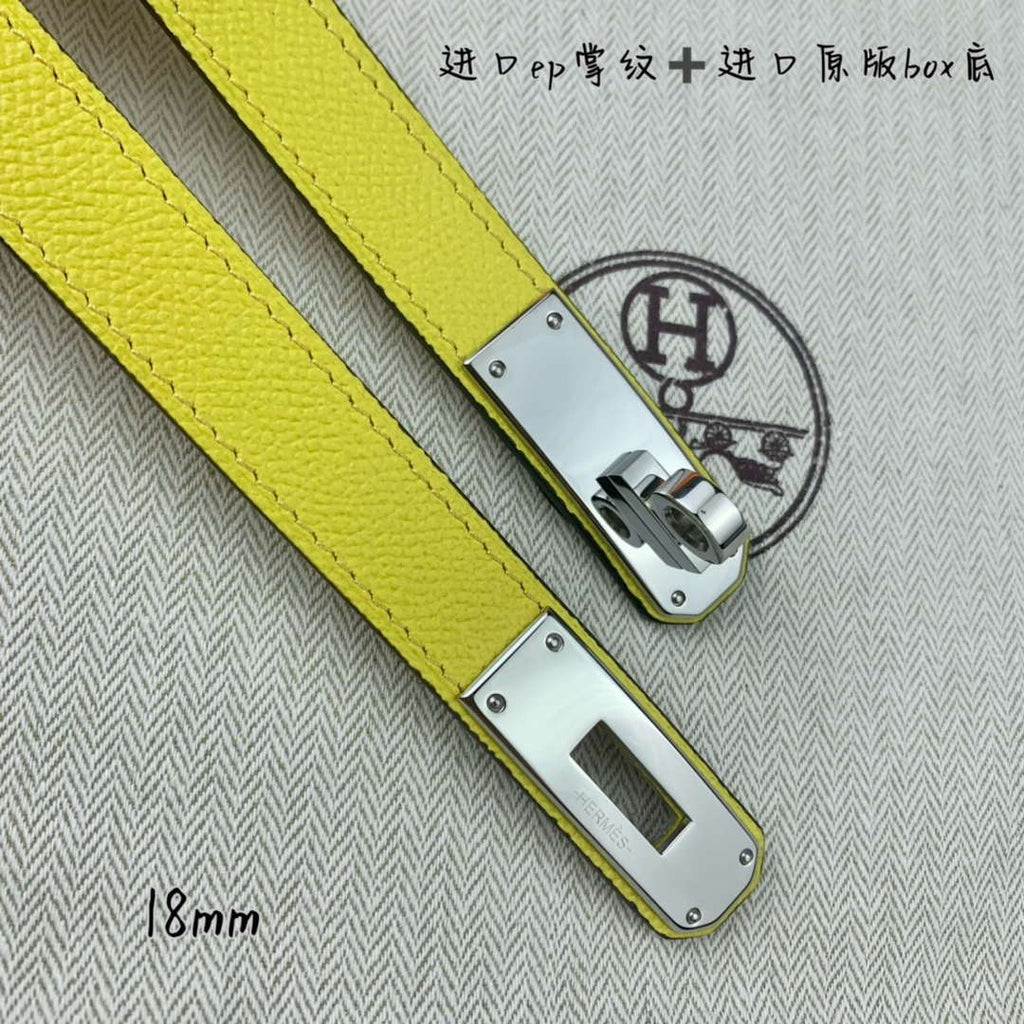 Hermes H069853CK01 Kelly 18 belt H88092