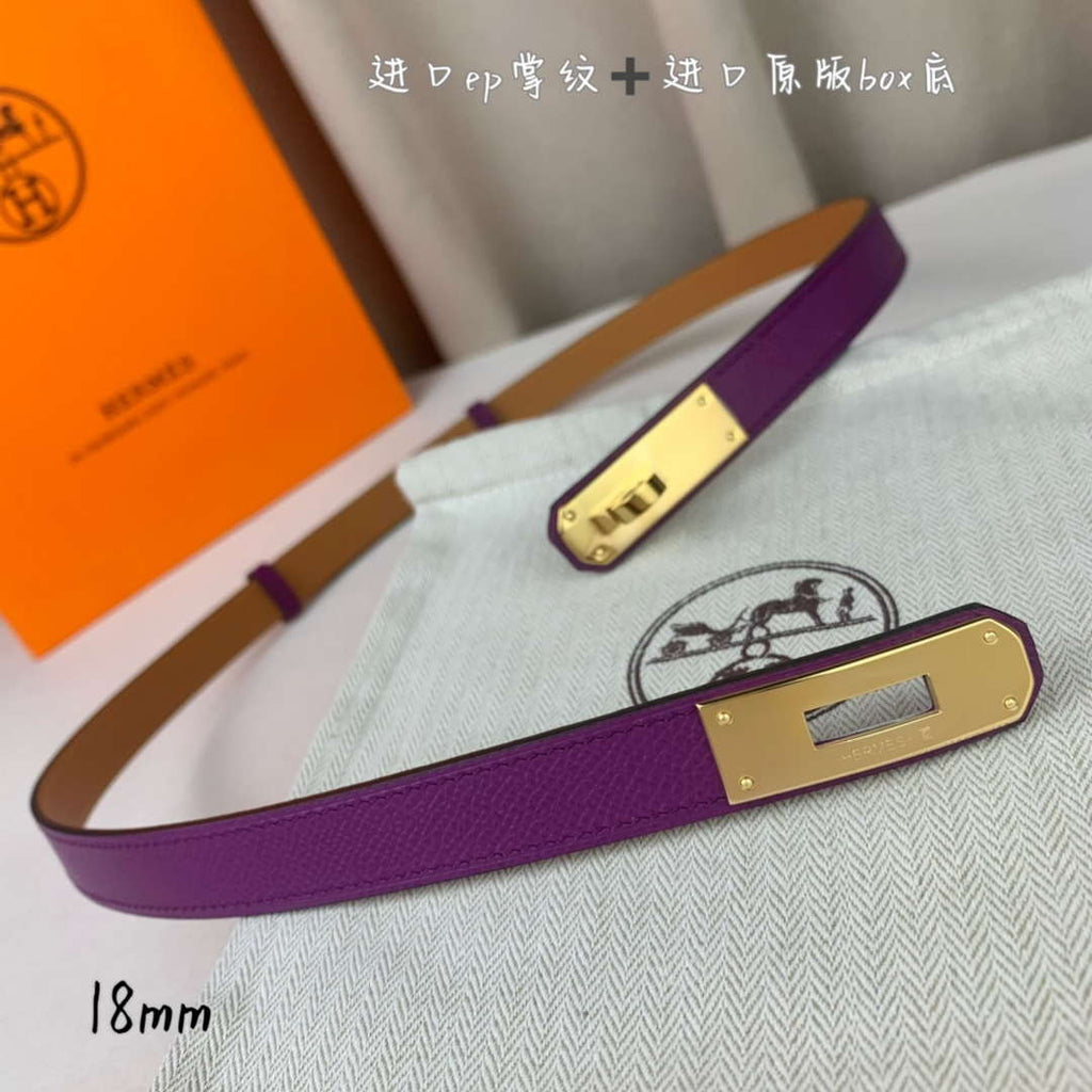 Hermes H069853CK01 Kelly 18 belt H88094