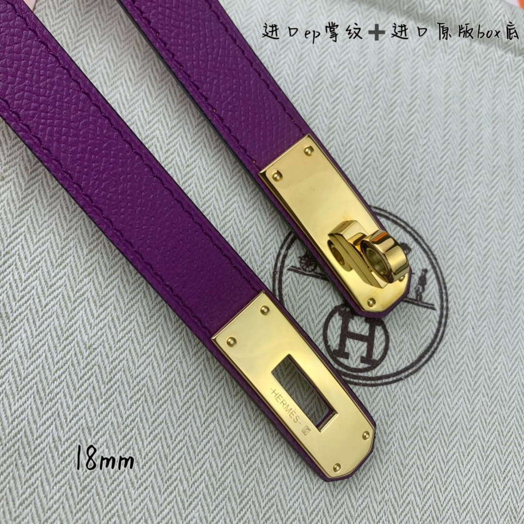 Hermes H069853CK01 Kelly 18 belt H88094