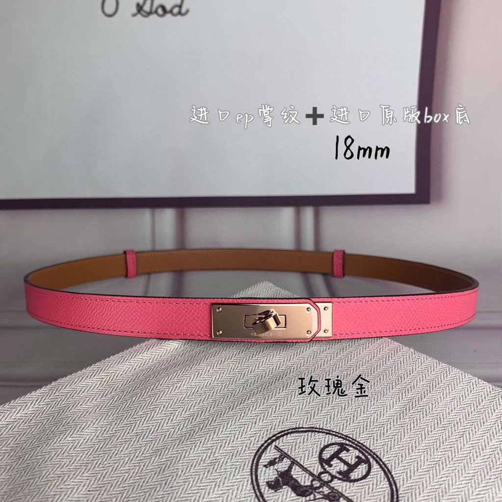 Hermes H069853CK01 Kelly 18 belt H88081