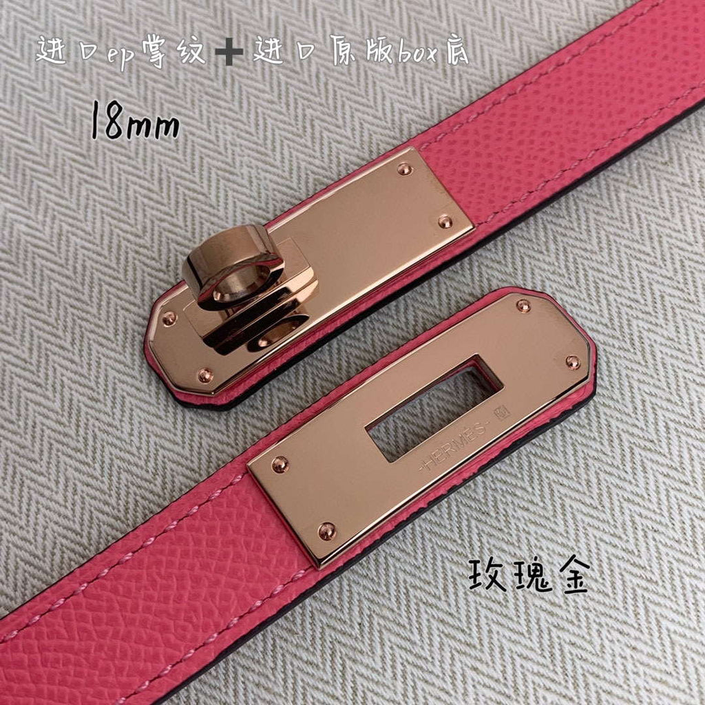 Hermes H069853CK01 Kelly 18 belt H88081