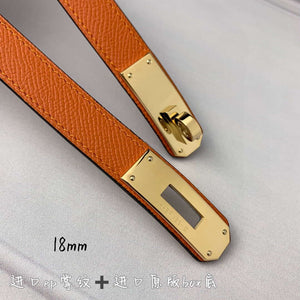 Hermes H069853CK01 Kelly 18 belt H88083 - Gold / '--Please Select-- - View 7
