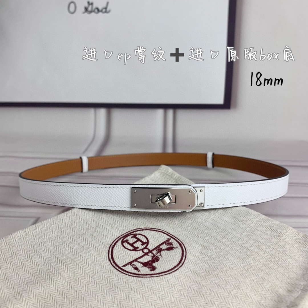 Hermes H069853CK01 Kelly 18 belt H88084
