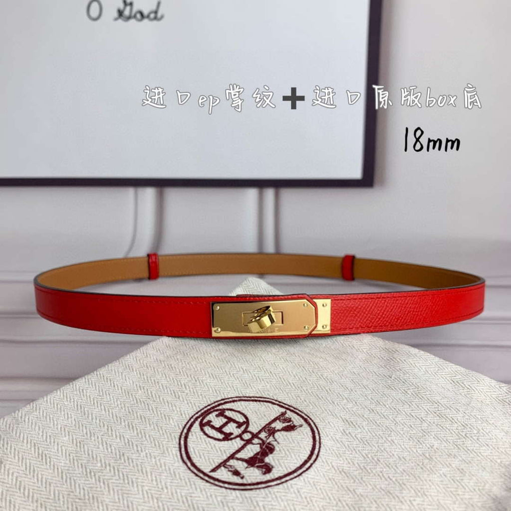 Hermes H069853CK01 Kelly 18 belt H88086