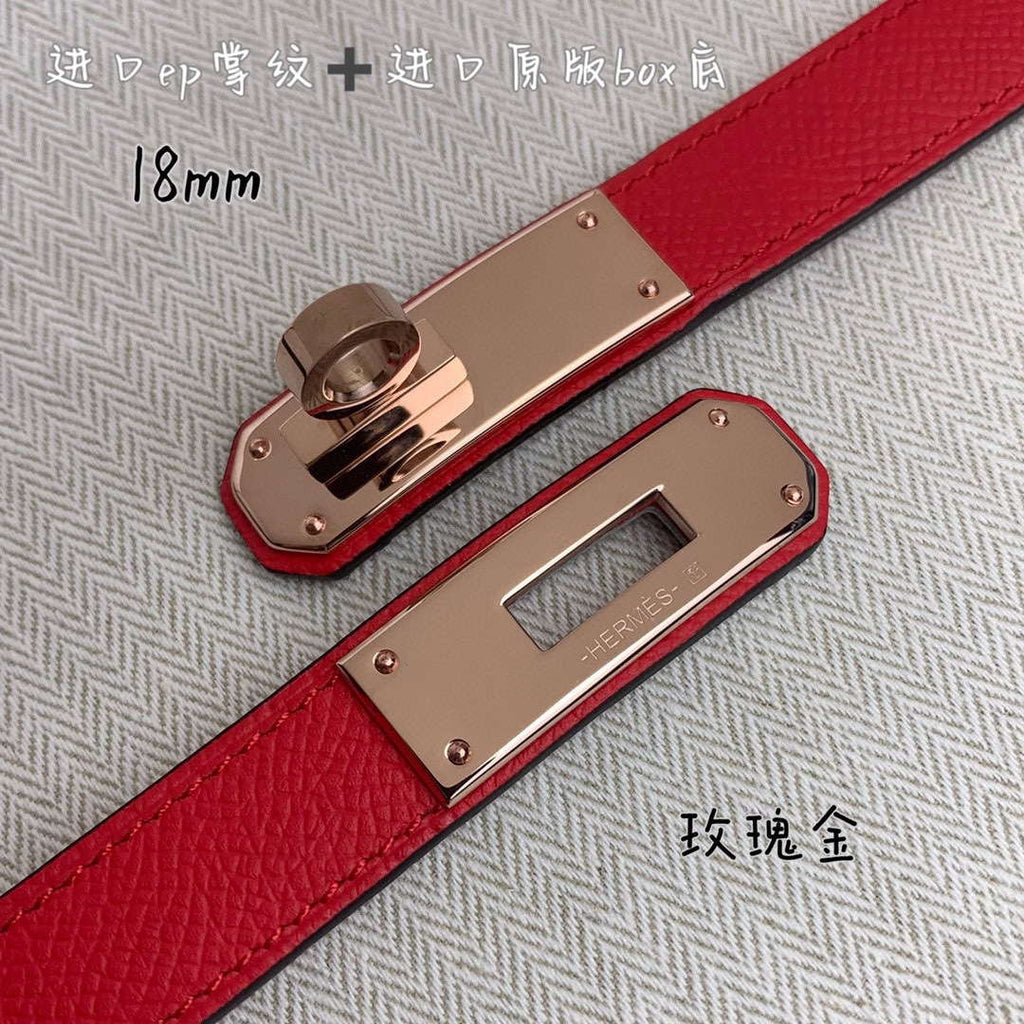 Hermes H069853CK01 Kelly 18 belt H88086