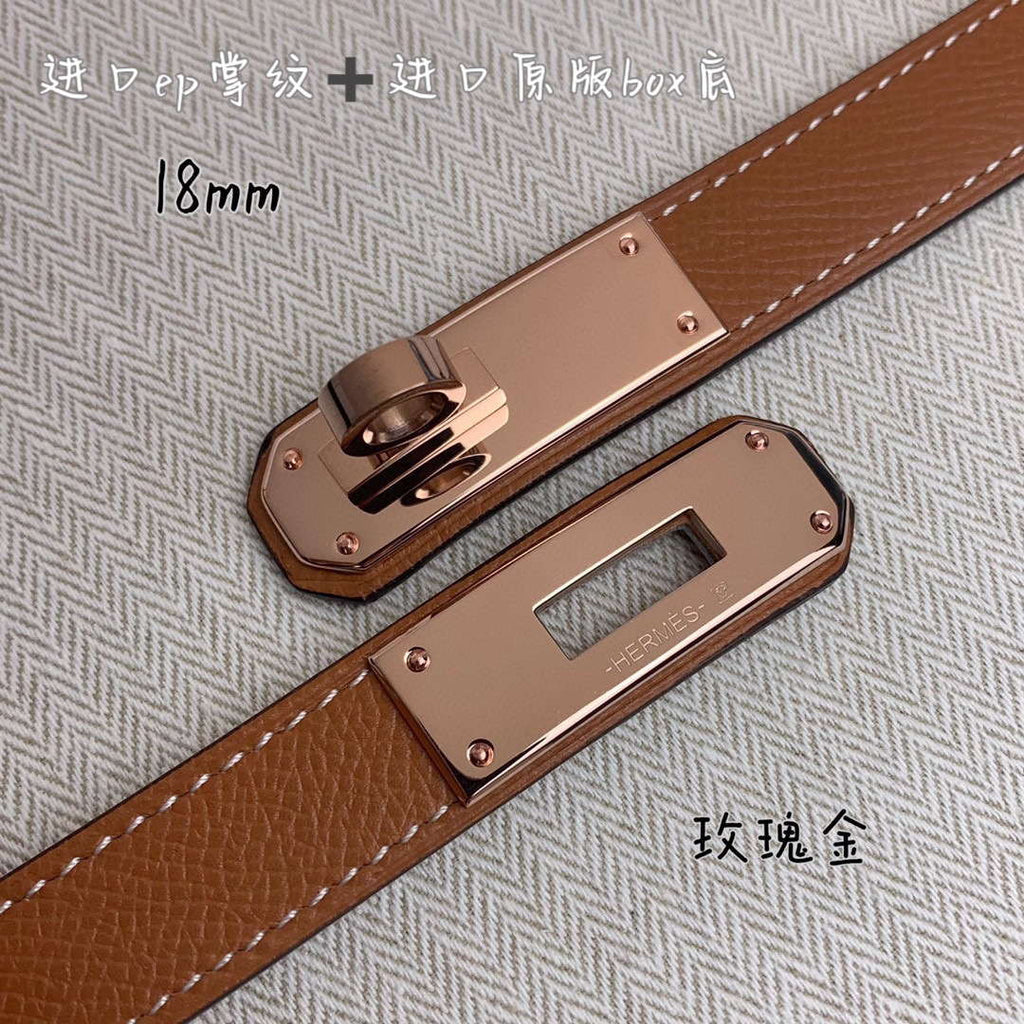 Hermes H069853CK01 Kelly 18 belt H88087