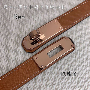 Hermes H069853CK01 Kelly 18 belt H88087 - Gold / '--Please Select-- - View 8