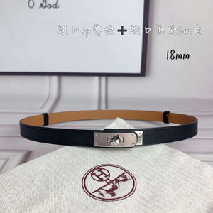 Hermes H069853CK01 Kelly 18 belt H88088 - Gold / '--Please Select-- - View 3