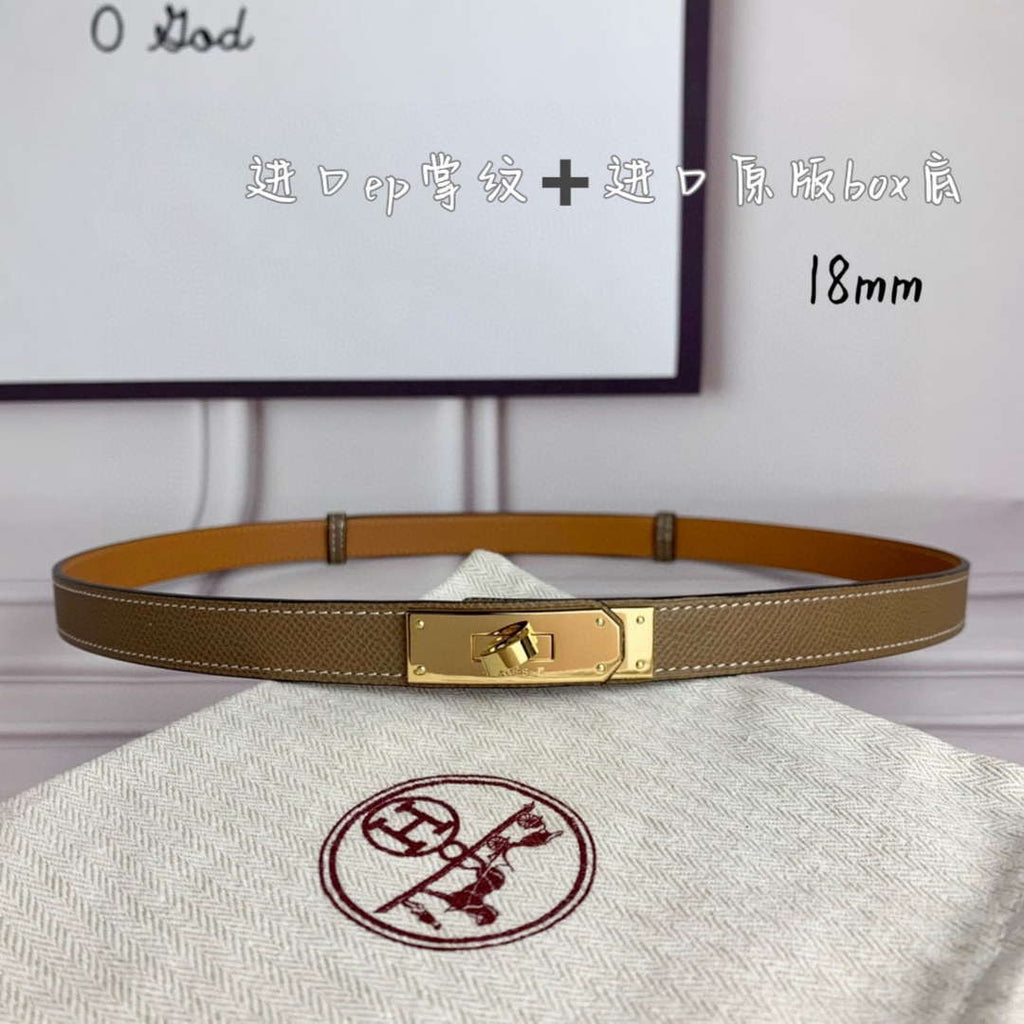 Hermes H069853CK01 Kelly 18 belt H88089