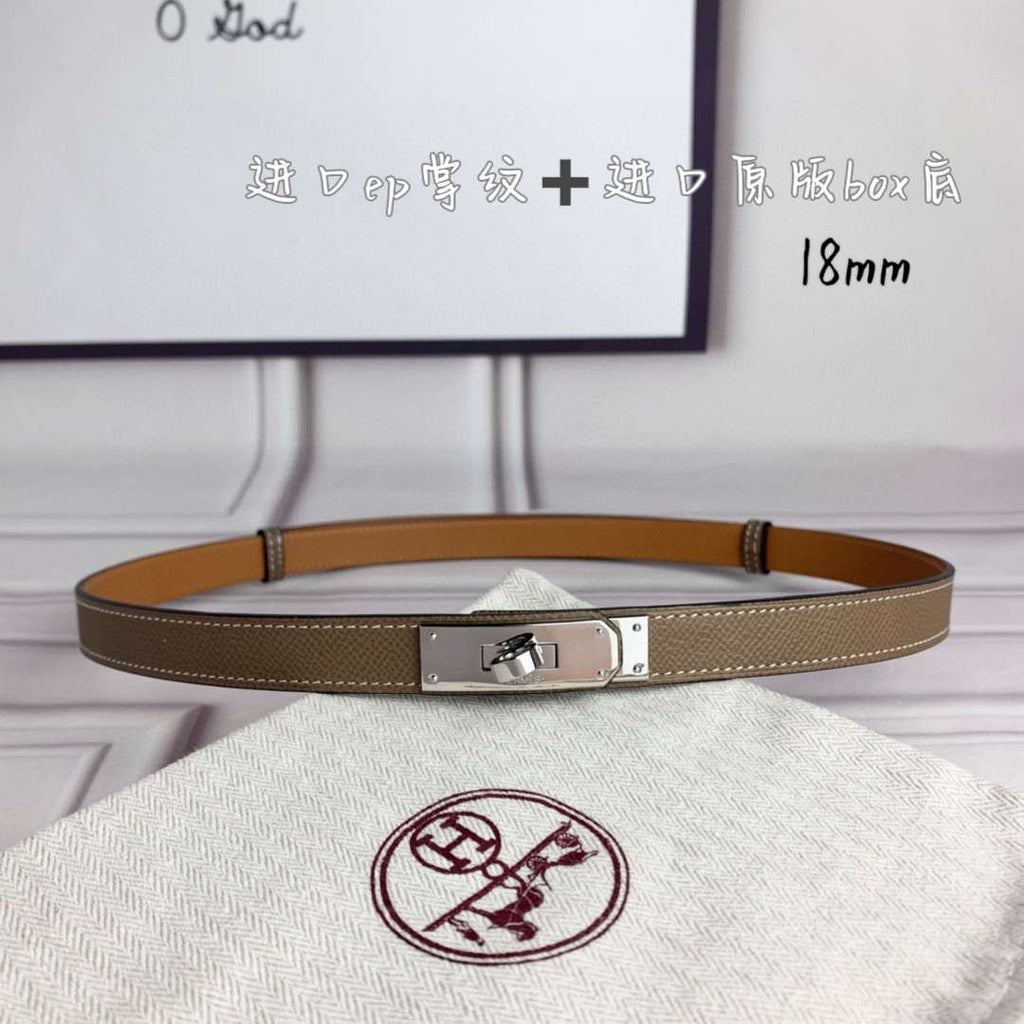 Hermes H069853CK01 Kelly 18 belt H88089