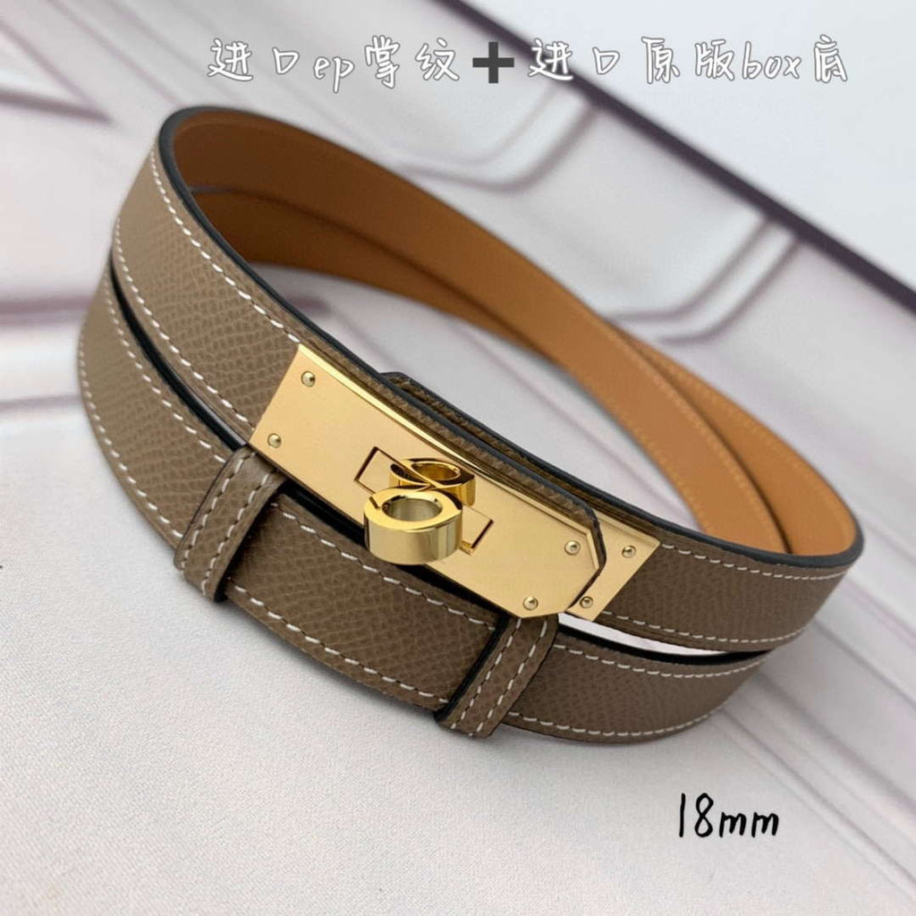 Hermes H069853CK01 Kelly 18 belt H88089