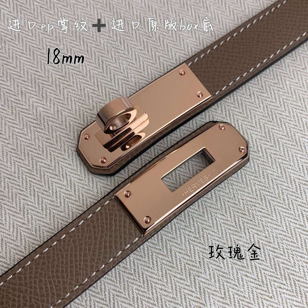 Hermes H069853CK01 Kelly 18 belt H88089