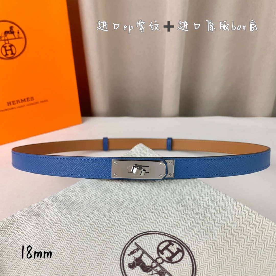 Hermes H069853CK01 Kelly 18 belt H88090