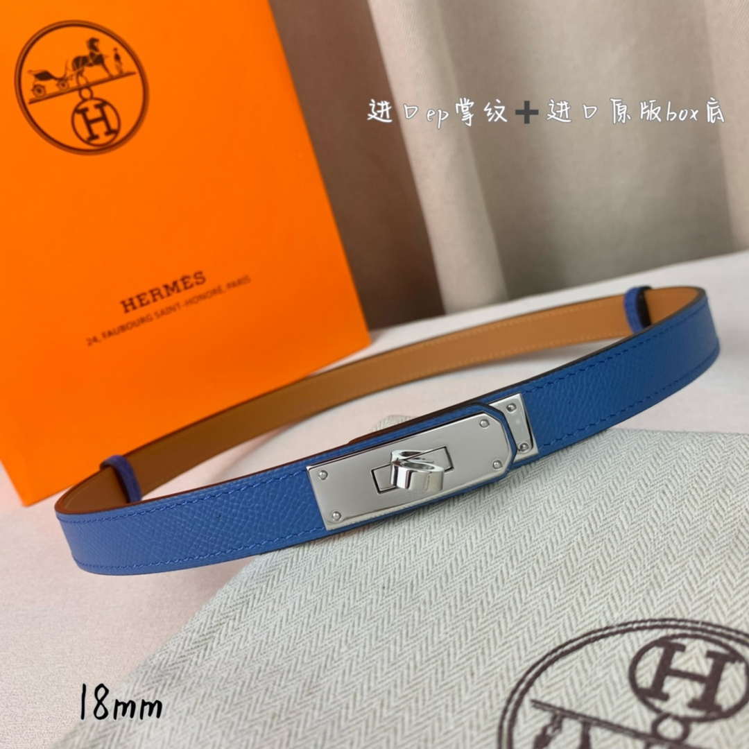 Hermes H069853CK01 Kelly 18 belt H88090