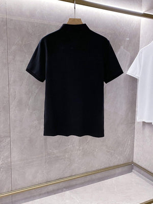 Hermes H072325 H Embroidered Buttoned Polo Shirt H55321 - M - View 2