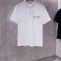 Hermes H072325 H Embroidered Buttoned Polo Shirt H55325 - M - View 1