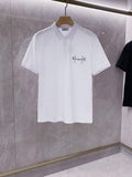 Hermes H072325 H Embroidered Buttoned Polo Shirt H55325