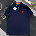 Hermes H072325 H Embroidered Buttoned Polo Shirt H55329 - M - View 1