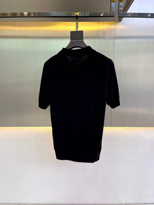Hermes H072325 H Embroidered Buttoned Polo Shirt H55339 - M - View 3
