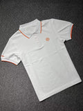 Hermes H072325 H Embroidered Buttoned Polo Shirt H55341