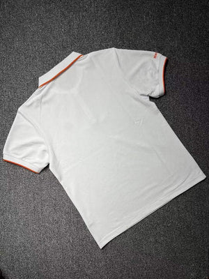 Hermes H072325 H Embroidered Buttoned Polo Shirt H55341 - M - View 3
