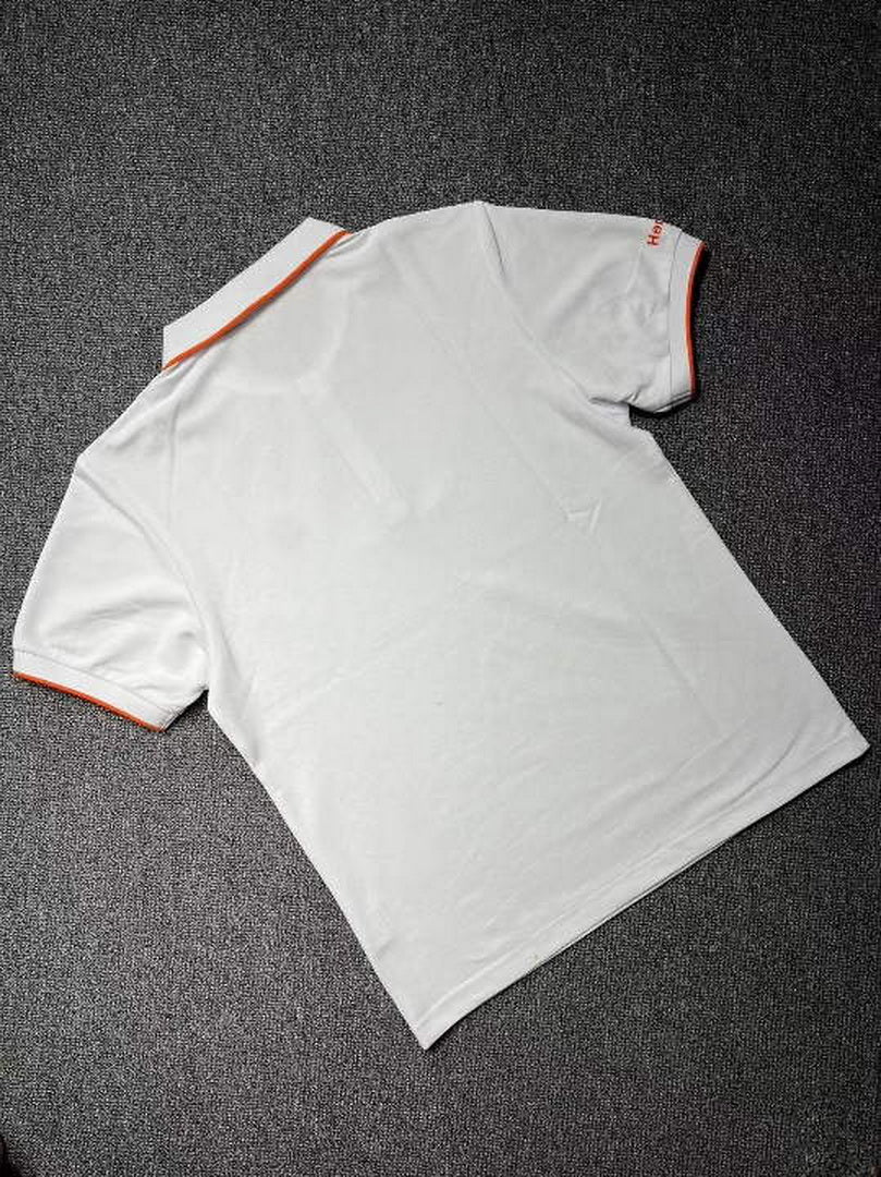 Hermes H072325 H Embroidered Buttoned Polo Shirt H55341