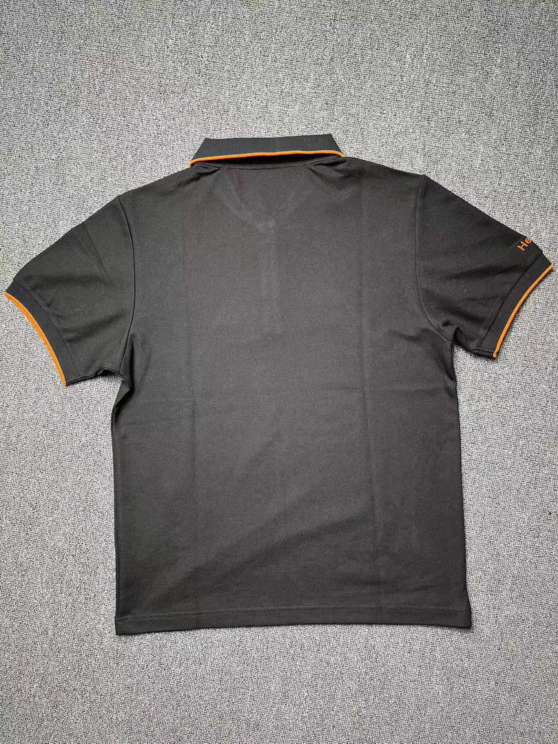 Hermes H072325 H Embroidered Buttoned Polo Shirt H55342