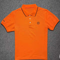 Hermes H072325 H Embroidered Buttoned Polo Shirt H55343 - M - View 1