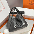 Hermes H073428 Lindy 26 Clemence TC Bag H232001 - Default Title - View 1