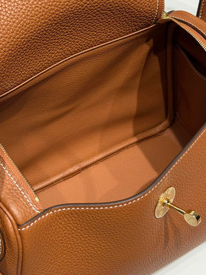 Hermes H073428 Lindy 26 Clemence TC Bag H232007 - Default Title - View 9