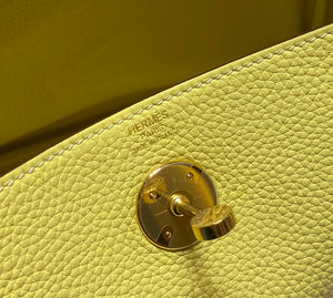 Hermes H073428 Lindy Bag 26 30 H231955 - 26 cm: 26 x 18 x 14 cm / Gold - View 5