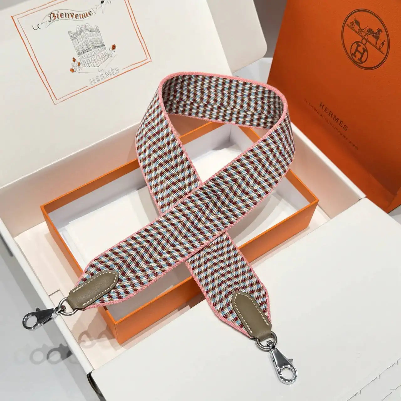 Hermes H073651CCAA105 Sangle Cavale 50 mm bag strap H80003
