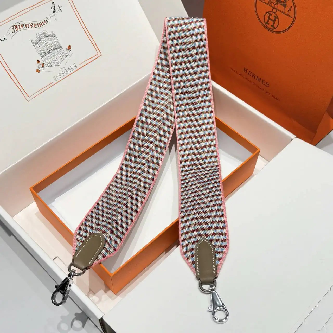 Hermes H073651CCAA105 Sangle Cavale 50 mm bag strap H80003