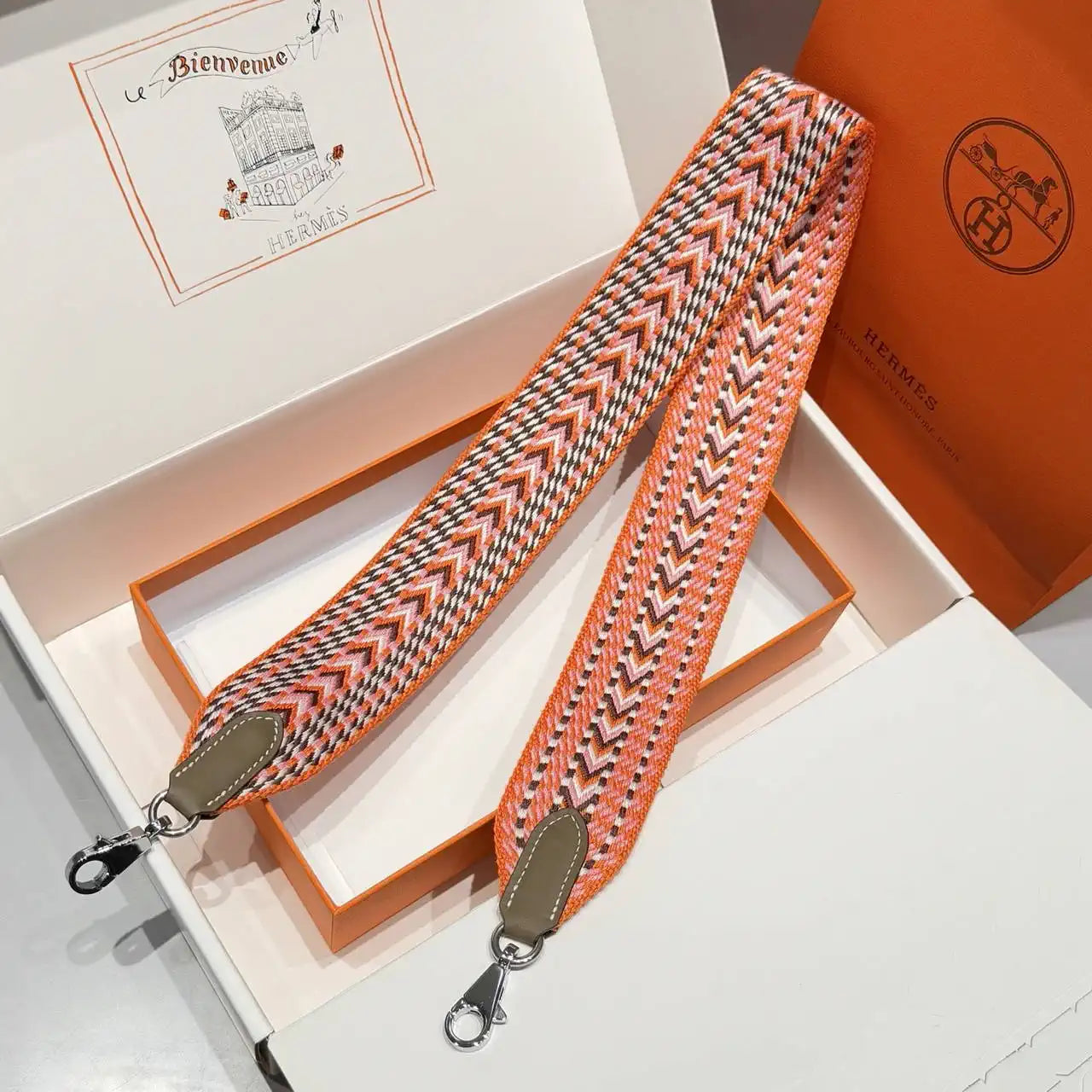 Hermes H073651CCAA105 Sangle Cavale 50 mm bag strap H80004