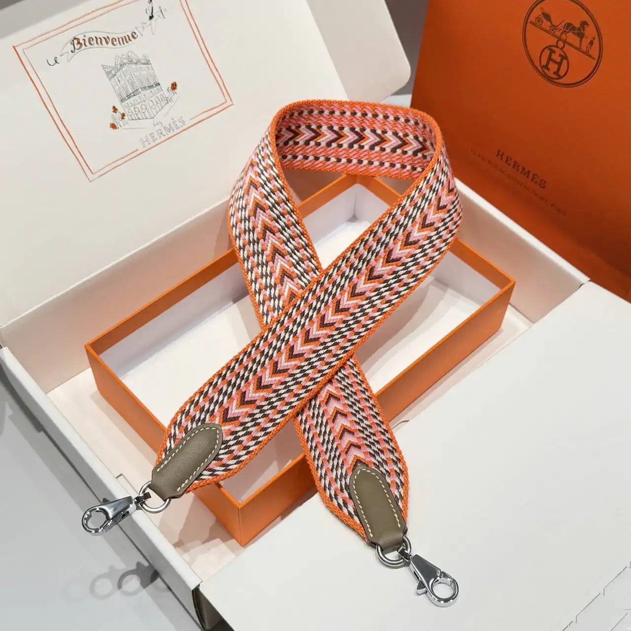 Hermes H073651CCAA105 Sangle Cavale 50 mm bag strap H80004