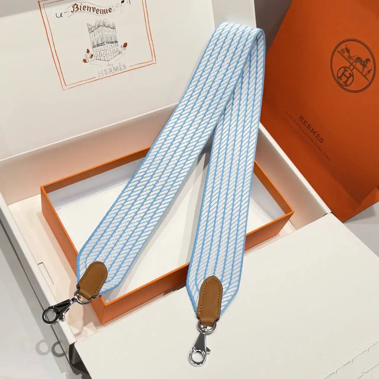 Hermes H073651CCAA105 Sangle Cavale 50 mm bag strap H80005